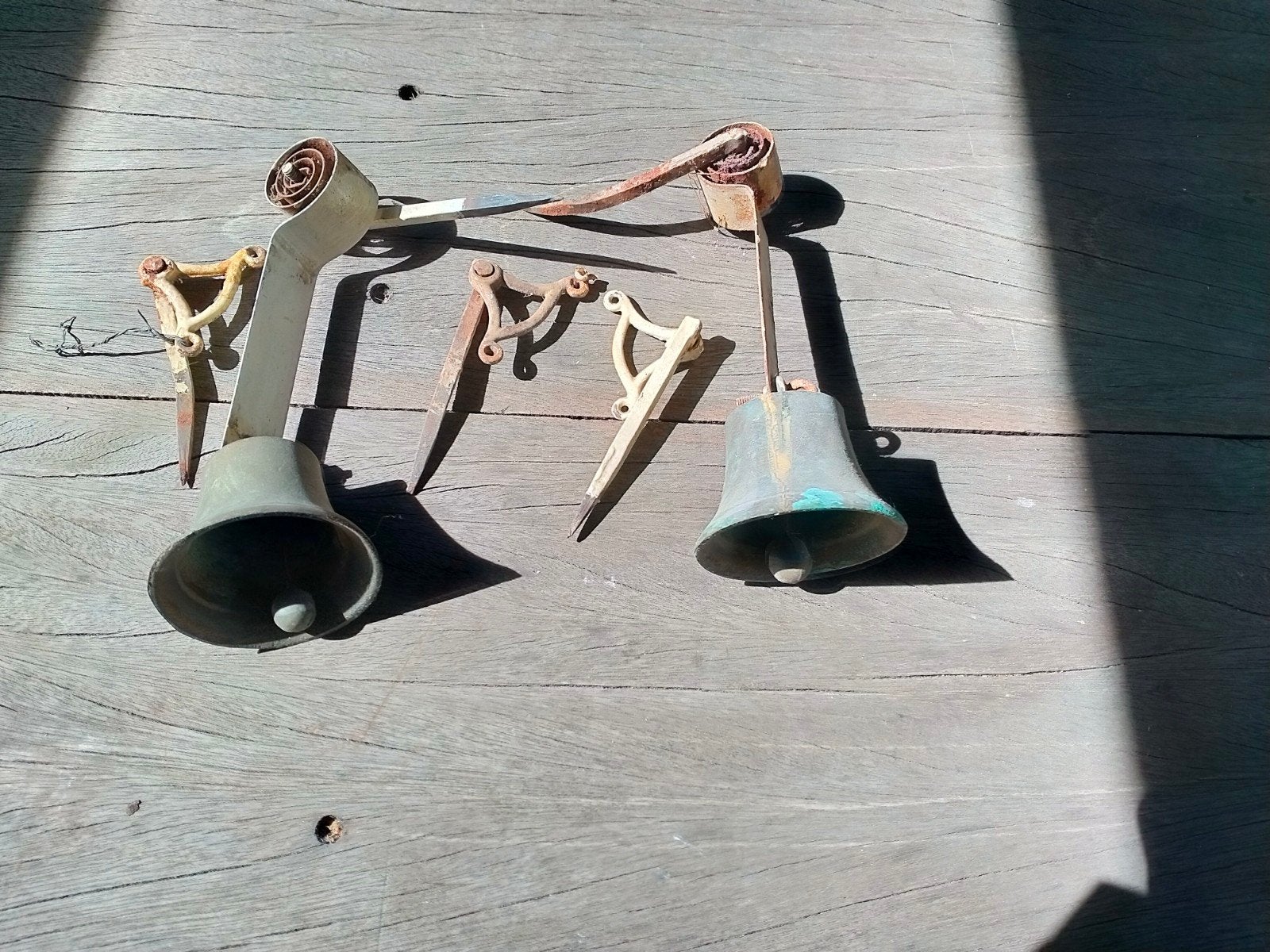 2 trek bellen, Ophalen