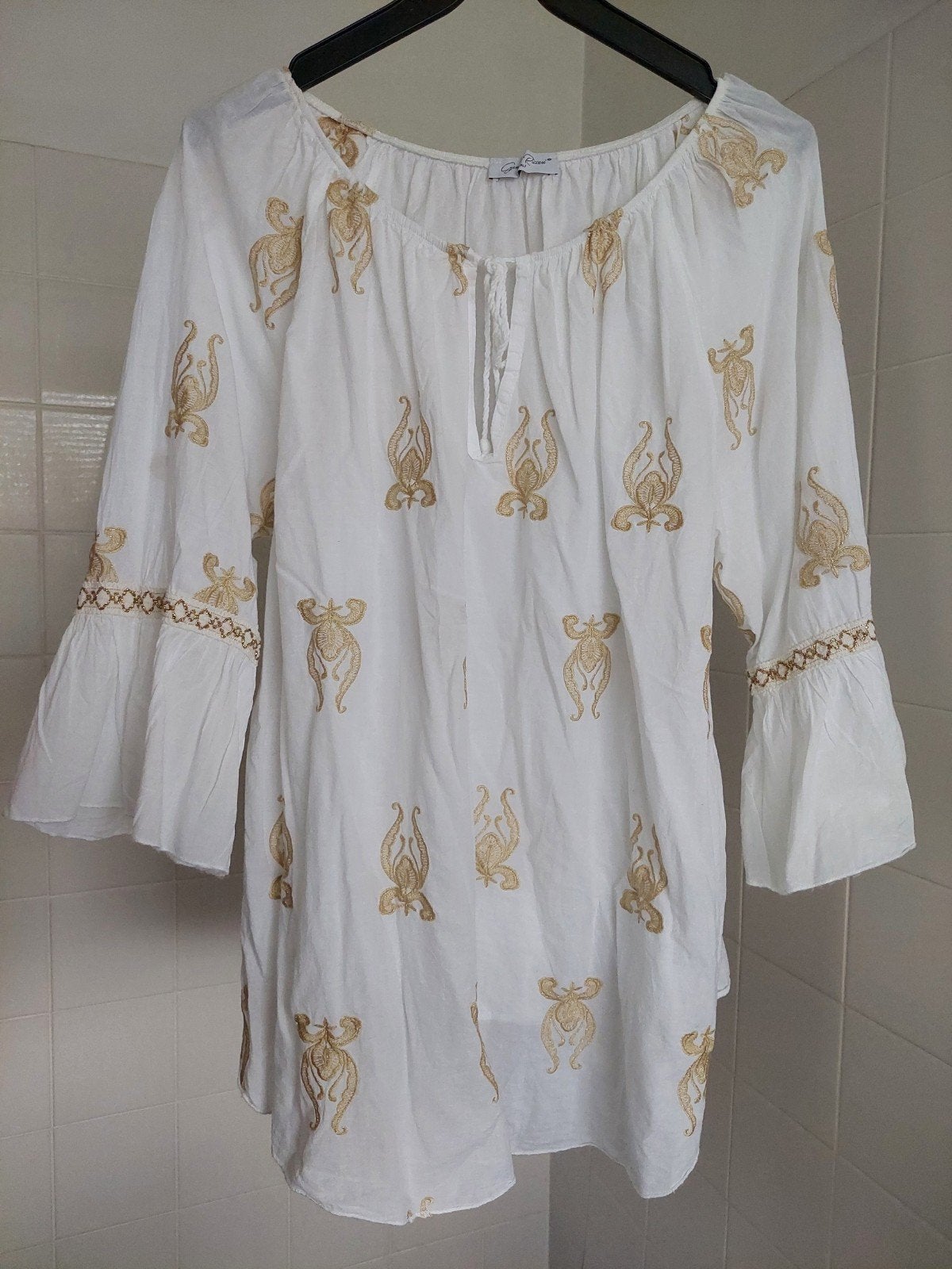 Nieuwe witte blouse  XXL, Kleding | Dames, Wit, Maat 46/48 (XL) of groter, Nieuw, Ophalen of Verzenden