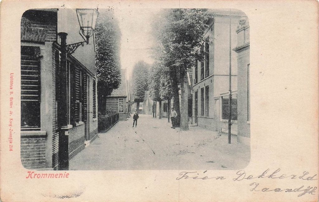 703-499-029 Krommenie, Verzenden, Voor 1920, Noord-Holland