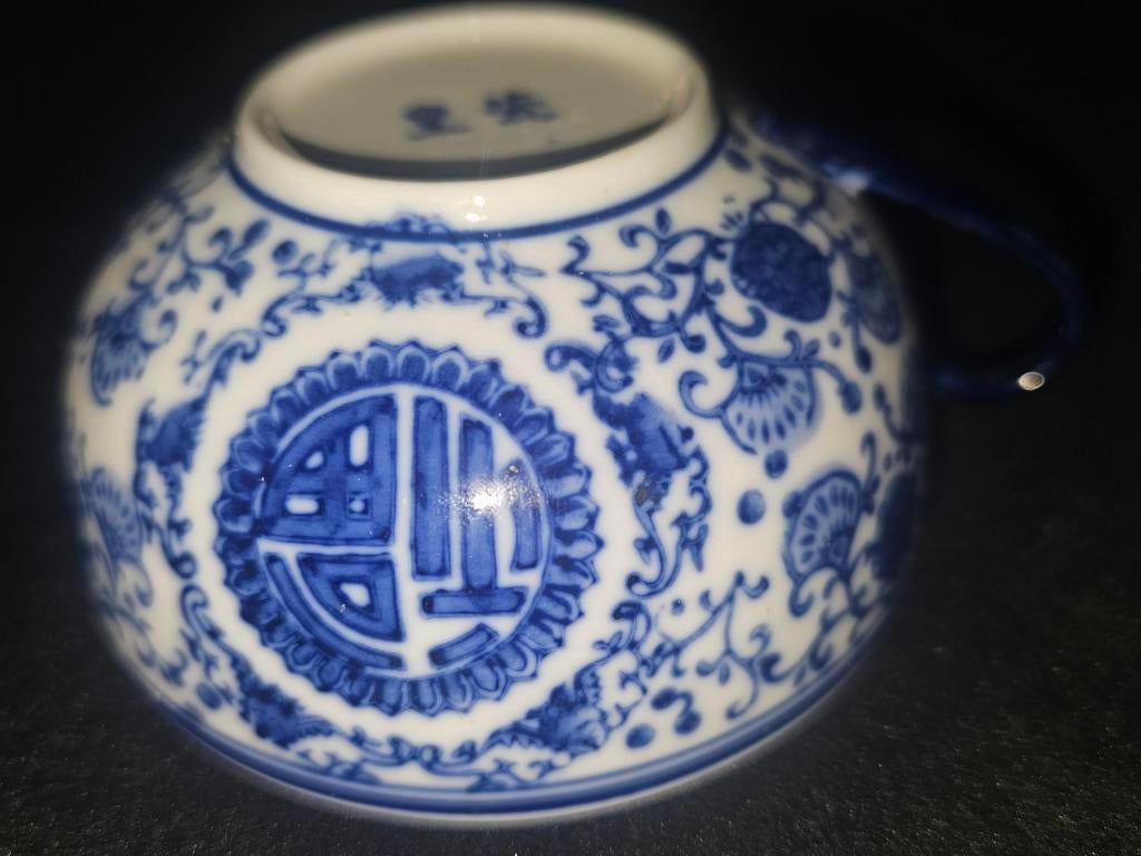 Antiek Chinees Copje - Ming/Qing Dynastie Stijl, Ophalen of Verzenden