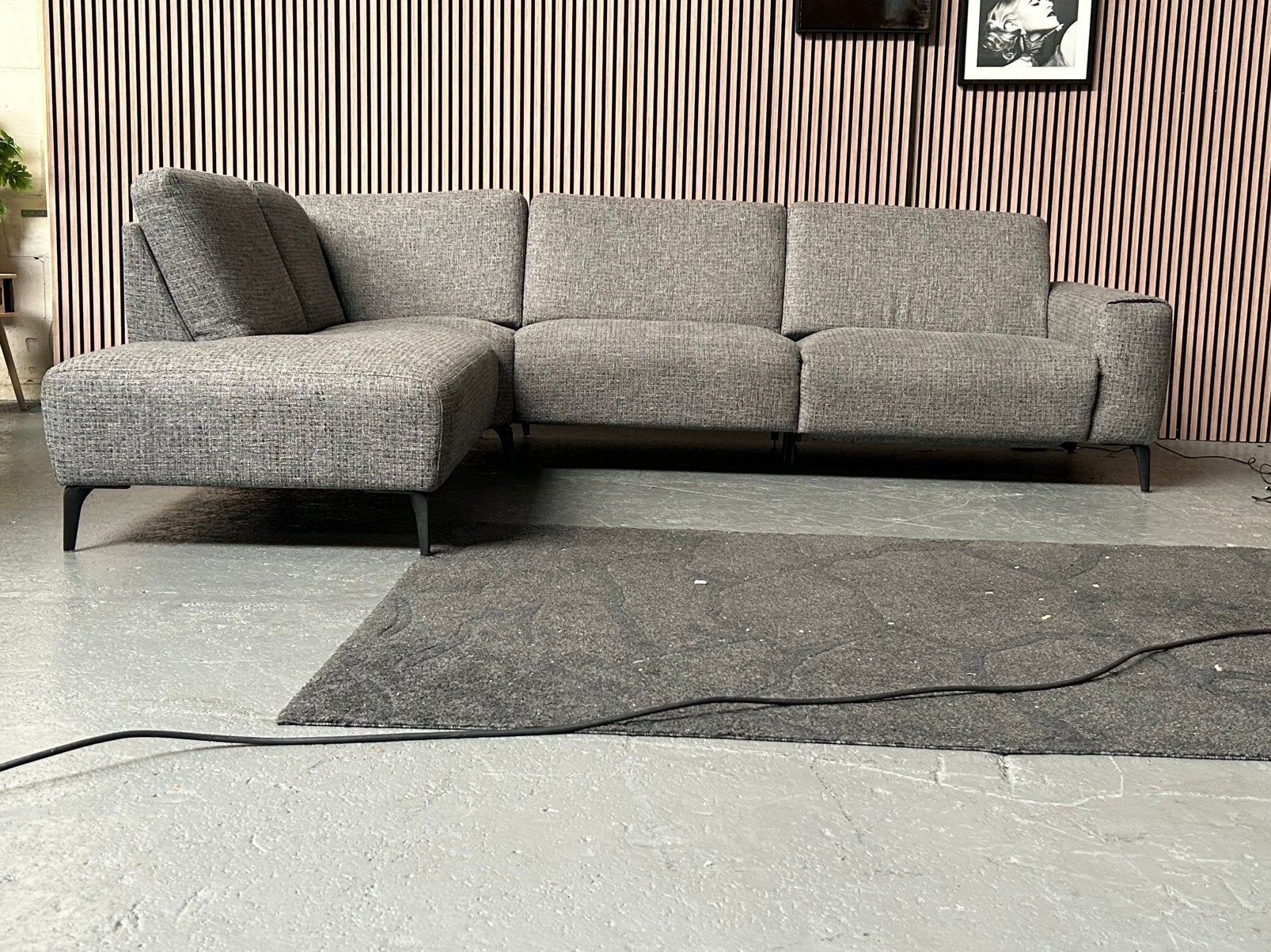 GRATIS LEVERING Montel Tuscan Hoekbank 295X205 GEREINIGD