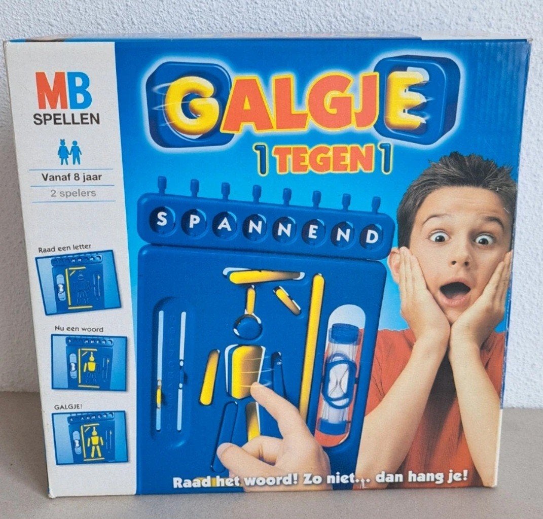 Galgje speler, Een of twee spelers, Ophalen of Verzenden, Zo goed als nieuw, MB Spellen