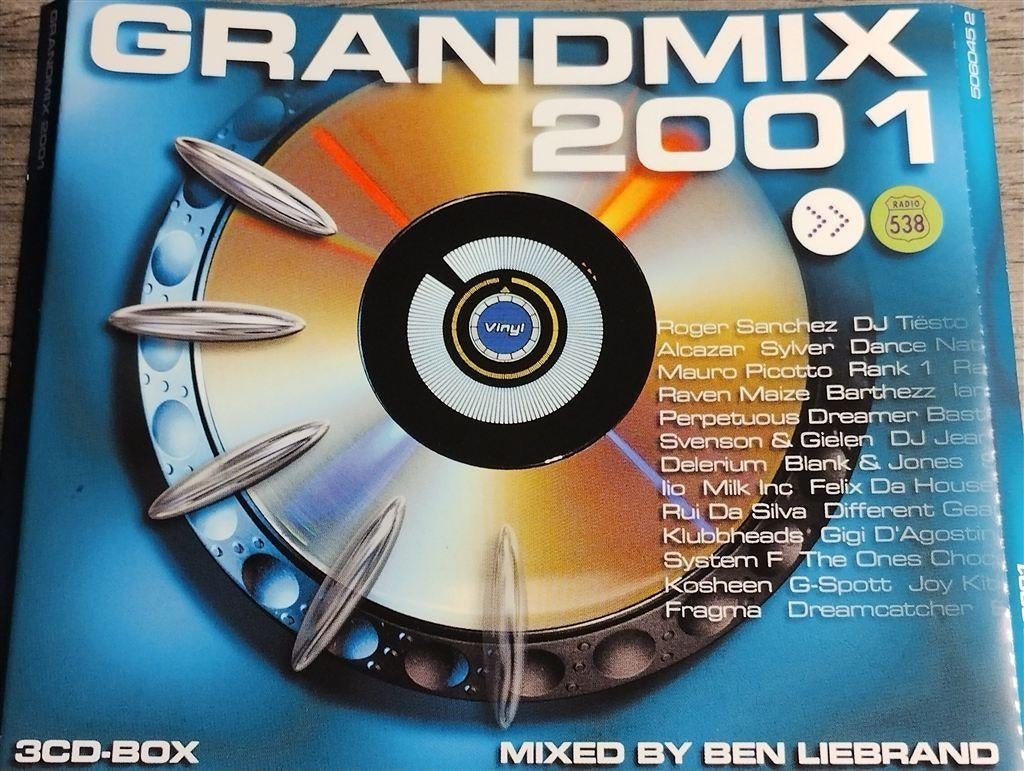 Ben Liebrand - Grandmix 2001 [3 CD], Ophalen of Verzenden, Zo goed als nieuw, Disco