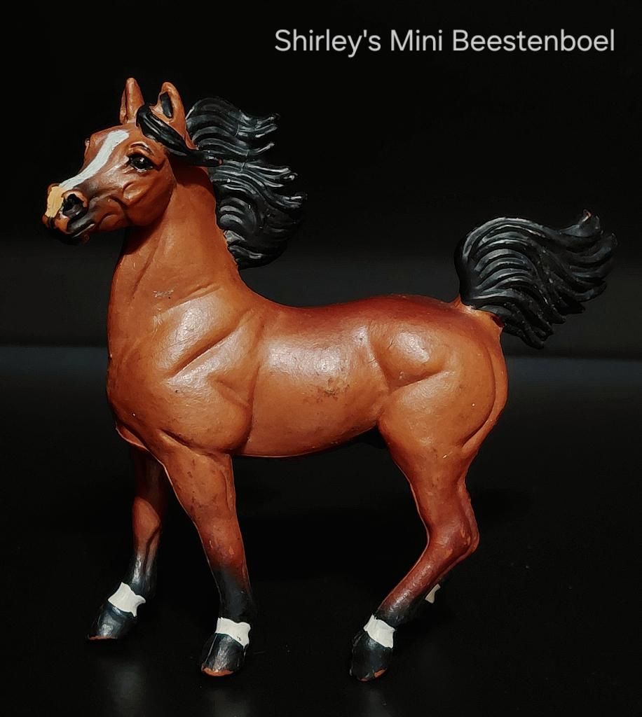 safari ltd arabier, Ophalen of Verzenden, Gebruikt, Paard, Beeldje of Figuurtje