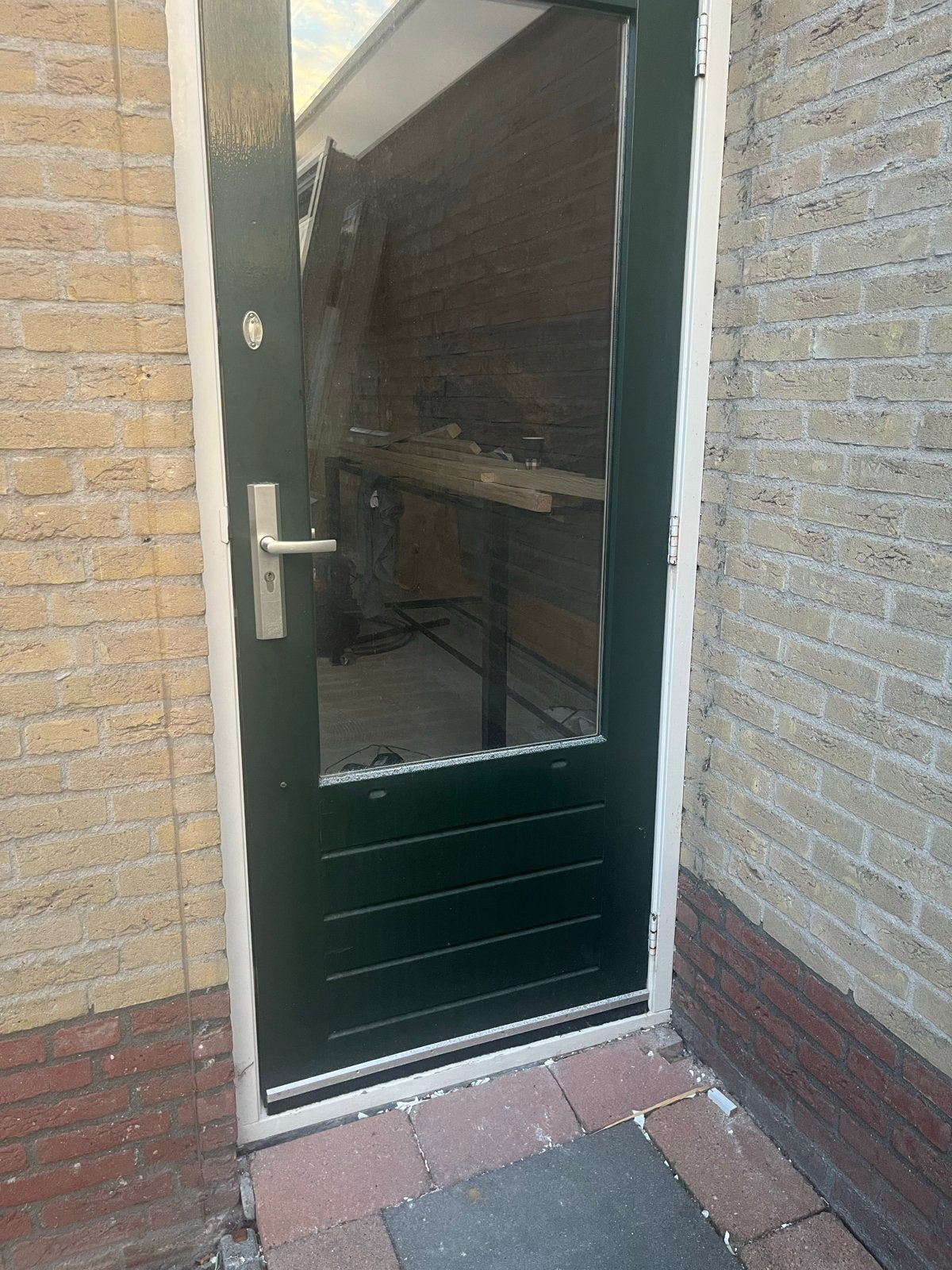 Mooie hardhouten buitendeur, Ophalen of Verzenden