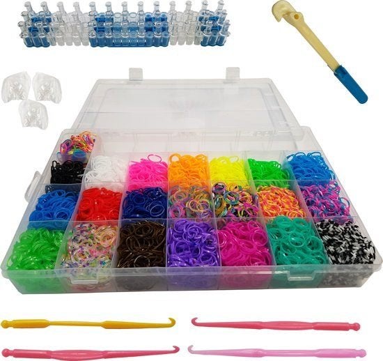 Behave 5500 Loombandjes Starterspakket Box Koffer Loombord, Ophalen of Verzenden, Nieuw, Knutselset