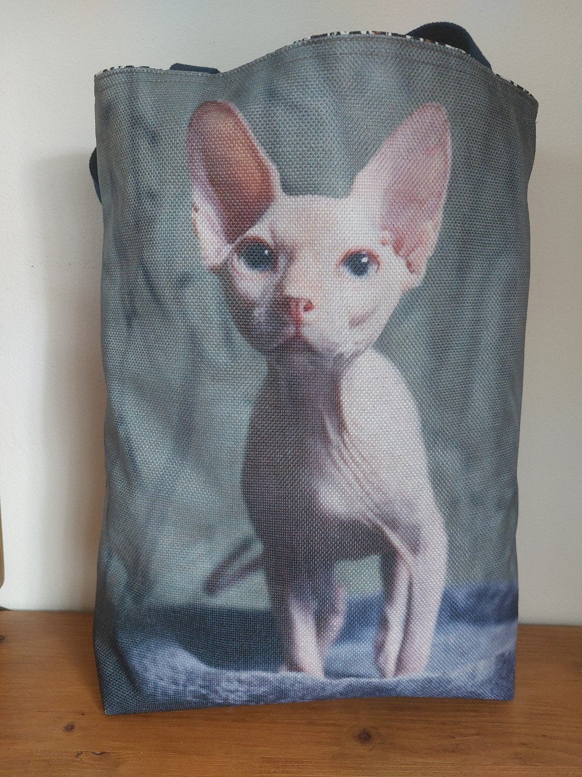 NIeuw: Sphyinx/ Sfinx/ naaktkat shopper tas, Ophalen of Verzenden, Nieuw, Rechthoekig