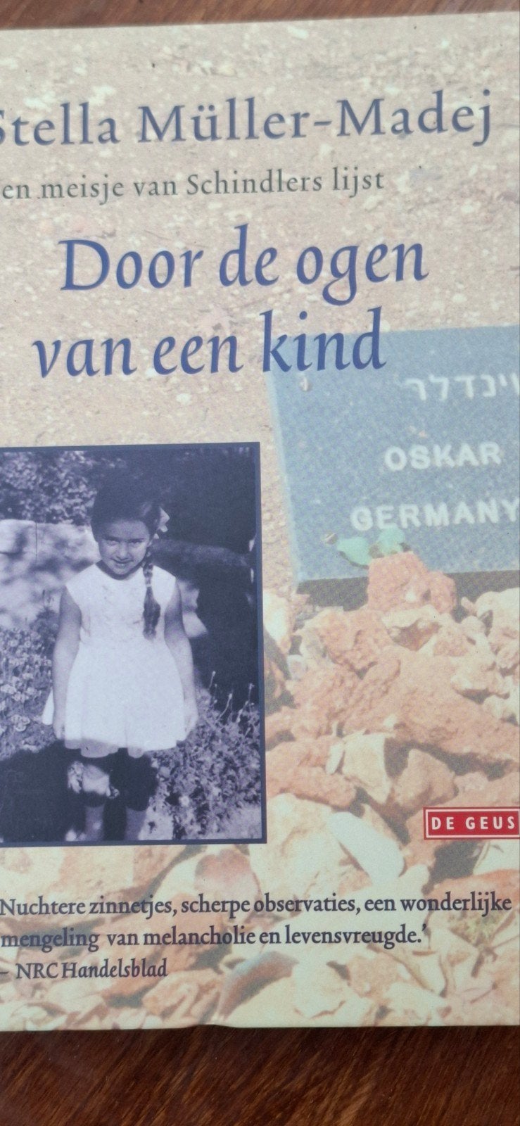 DOOR de OGEN van een KIND SCHINDLERS LIJST, Boeken, Ophalen of Verzenden, Zo goed als nieuw, Overige onderwerpen