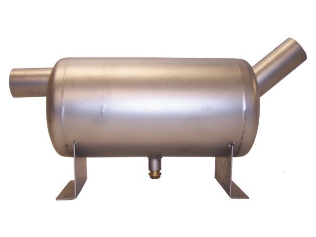 RVS 304 Waterlock muffler demper 75mm, Ophalen of Verzenden, Zo goed als nieuw, Motor en Techniek