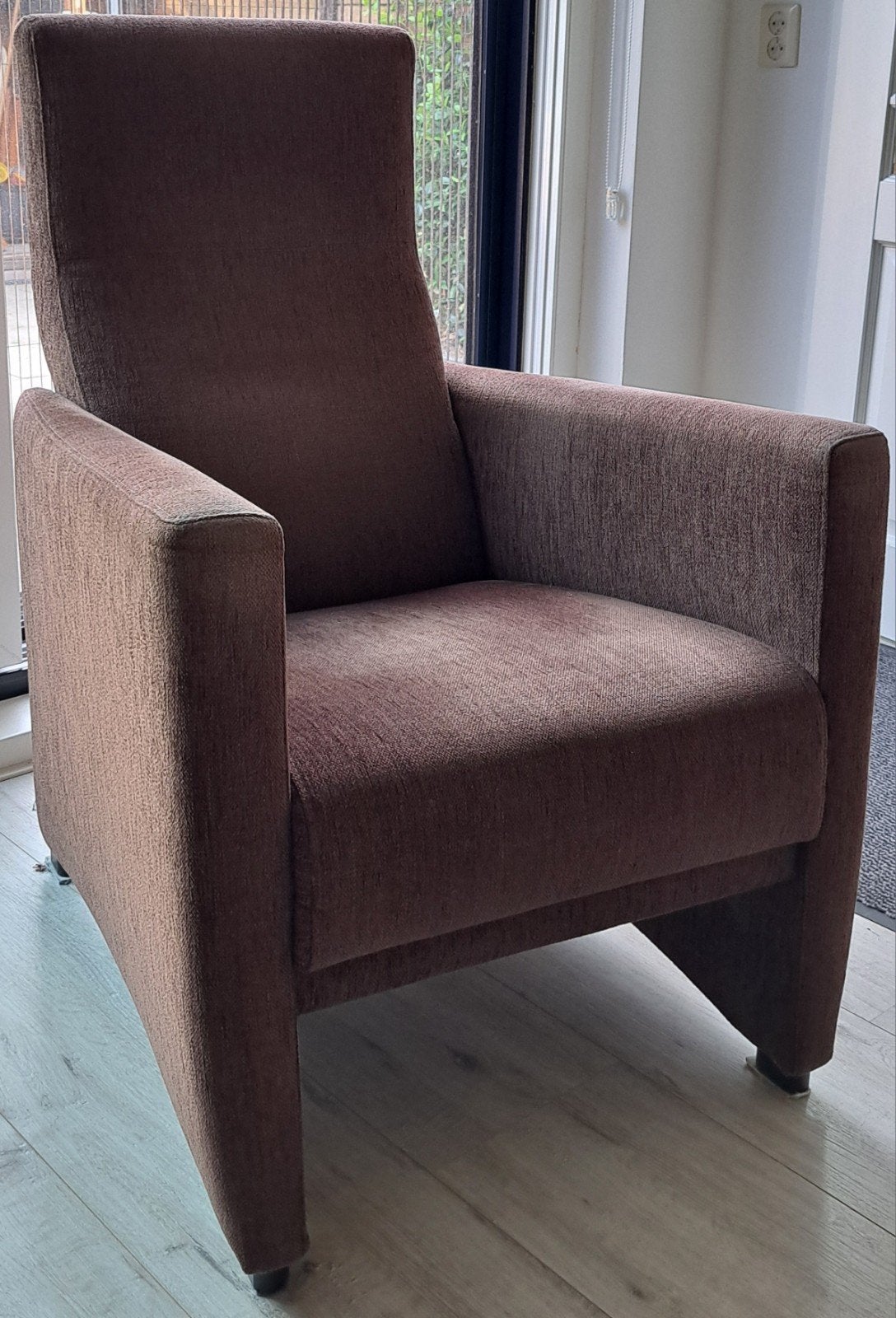 2 Montel fauteuils - Bruin - 100x66x80 cm, Gebruikt, Twee, Bruin, Ophalen of Verzenden