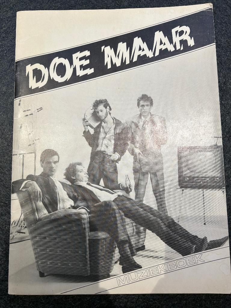 Doe Maar songbook 80’s, Ophalen of Verzenden, Zo goed als nieuw, Pop