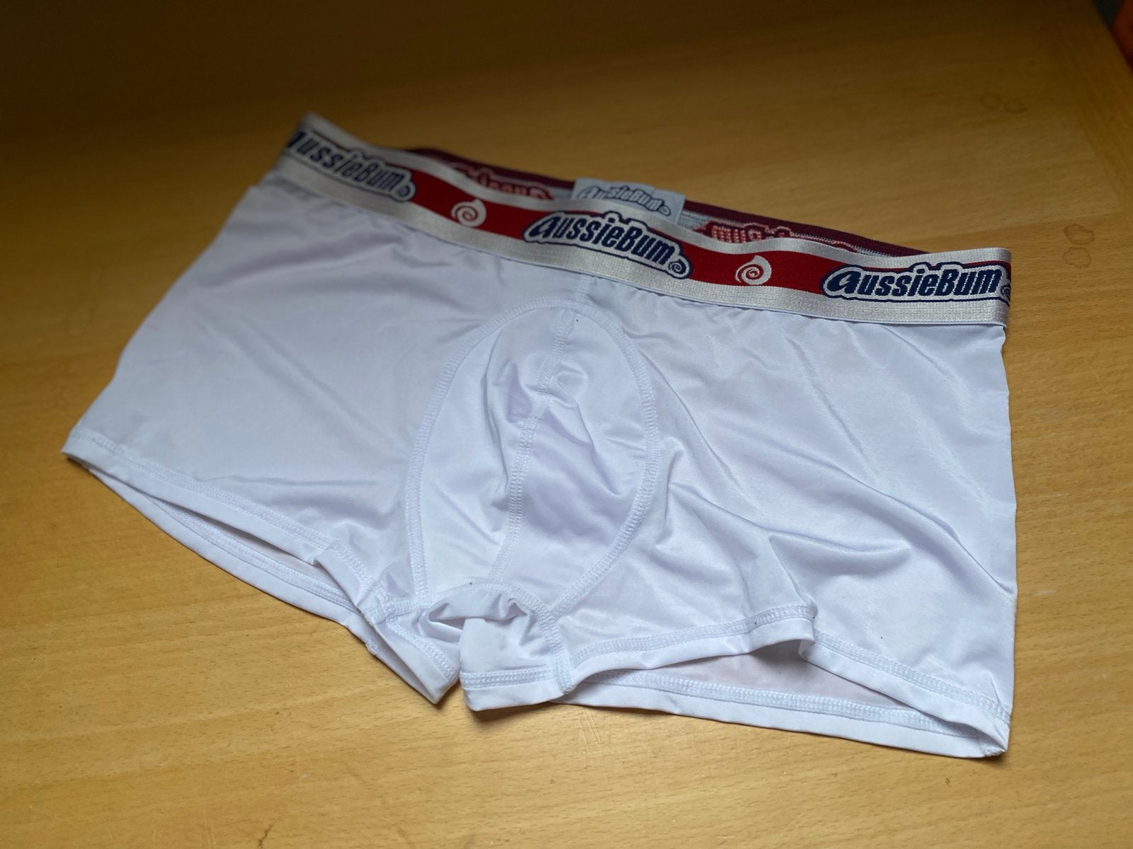Witte Aussiebum trunk boxer met korte pijpen, Ophalen of Verzenden, Wit, Boxer