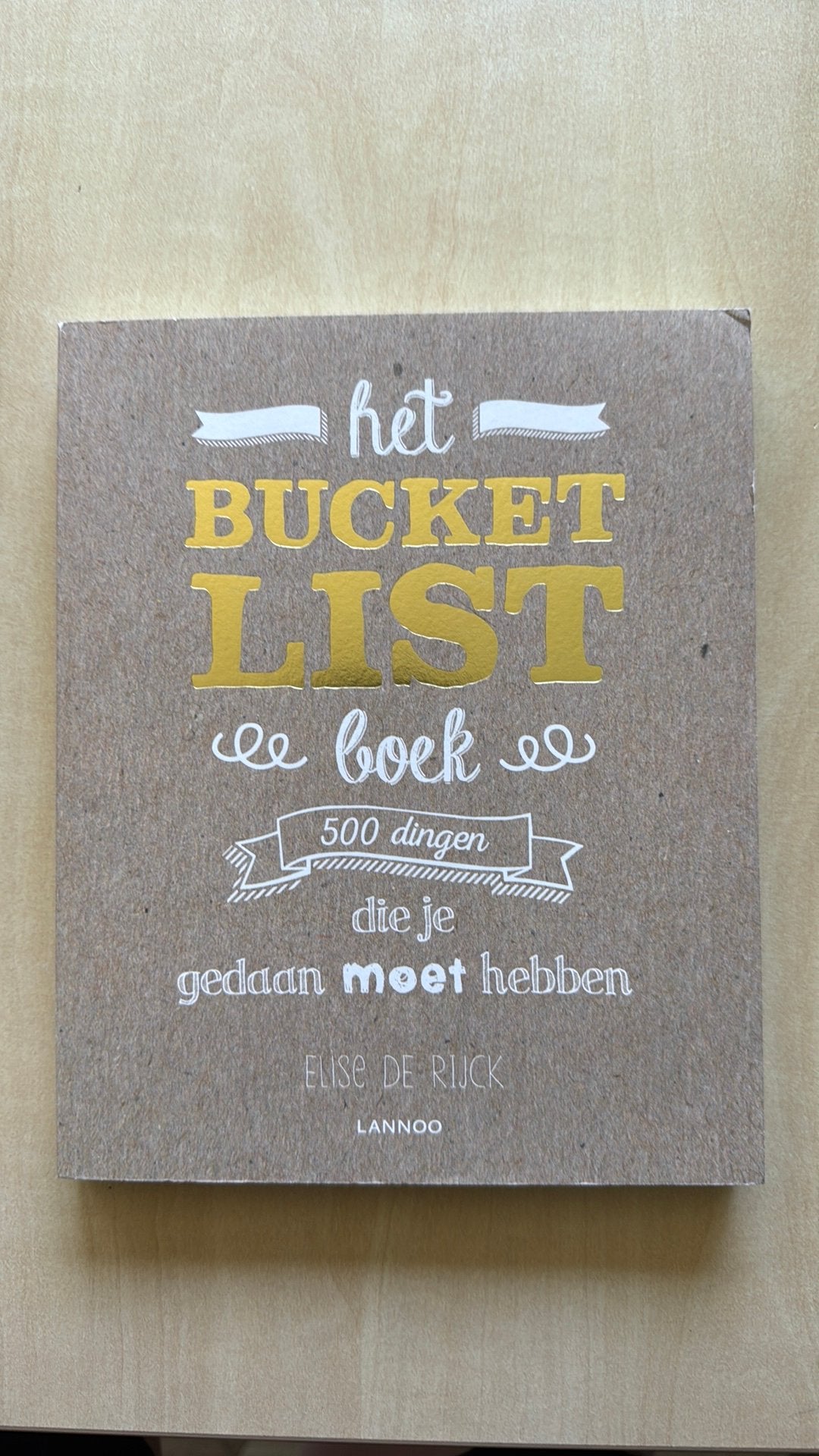Elise De Rijck - Het Bucketlist boek, Gelezen, Elise De Rijck, Ophalen of Verzenden, Overige onderwerpen