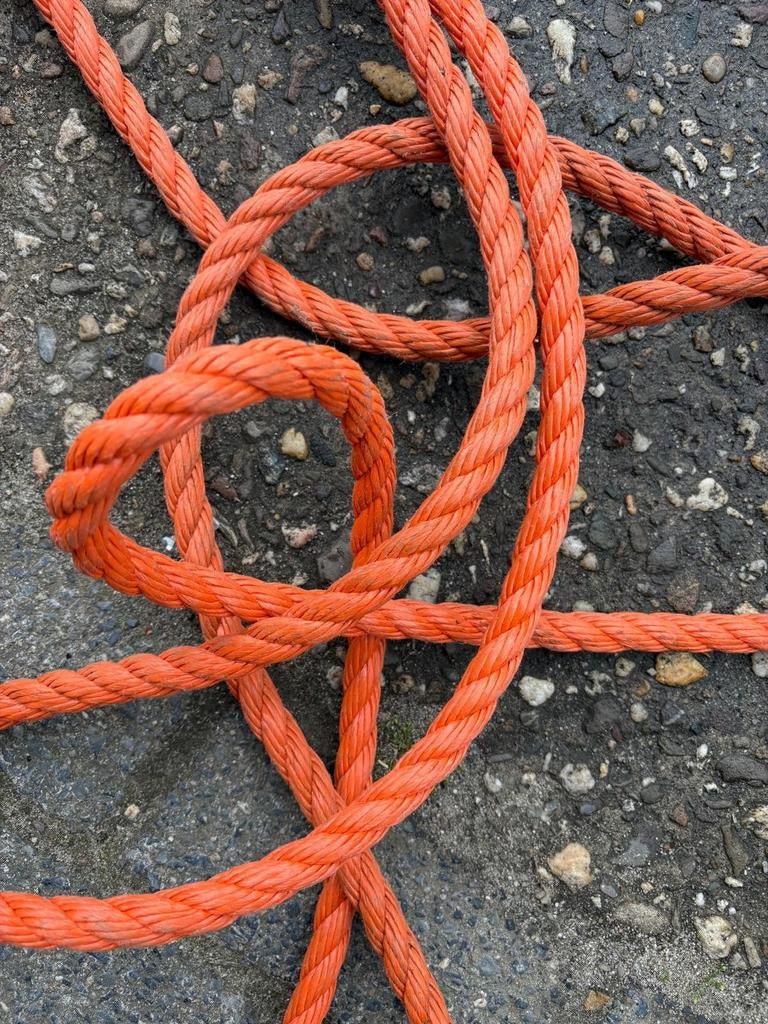 Gedraaid nylon touw, 16mm dik, 140 meter lang, Watersport en Boten, Accessoires en Onderhoud, Ophalen