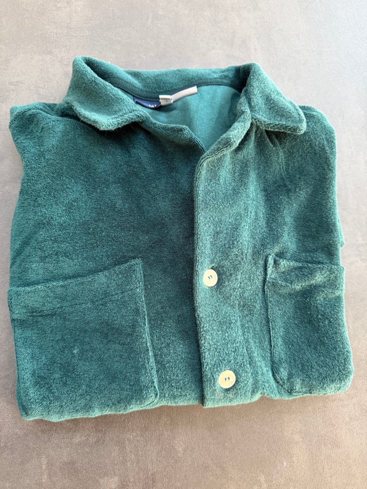 Mr Marvis Terry Shirt Groen Maat L - Zeer Goede Staat, Kleding | Heren, T-shirts, Ophalen of Verzenden, Zo goed als nieuw, Maat 52/54 (L)