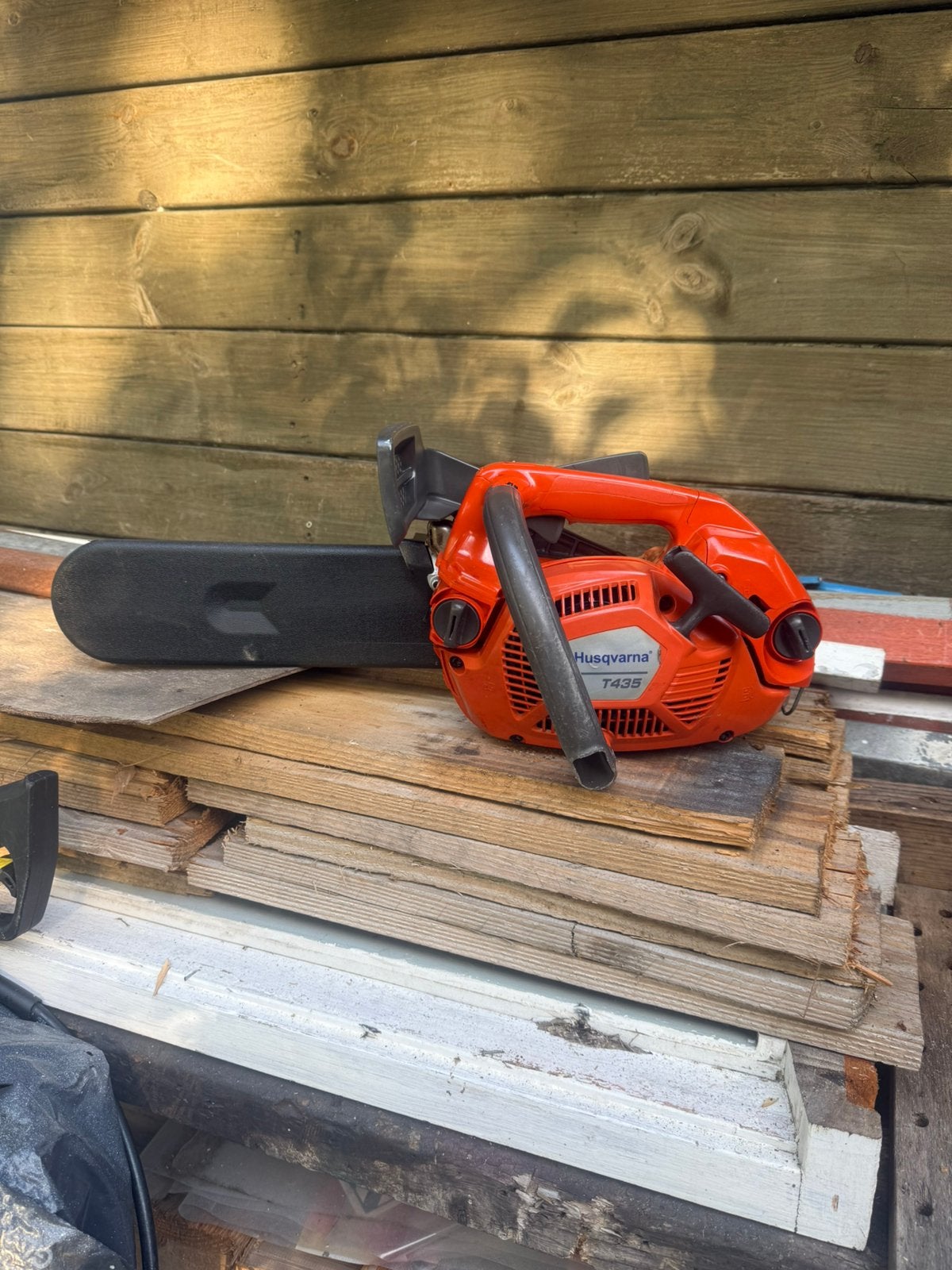 Husqvarna T435 Tophandle kettingzaag”, Ophalen, Gebruikt