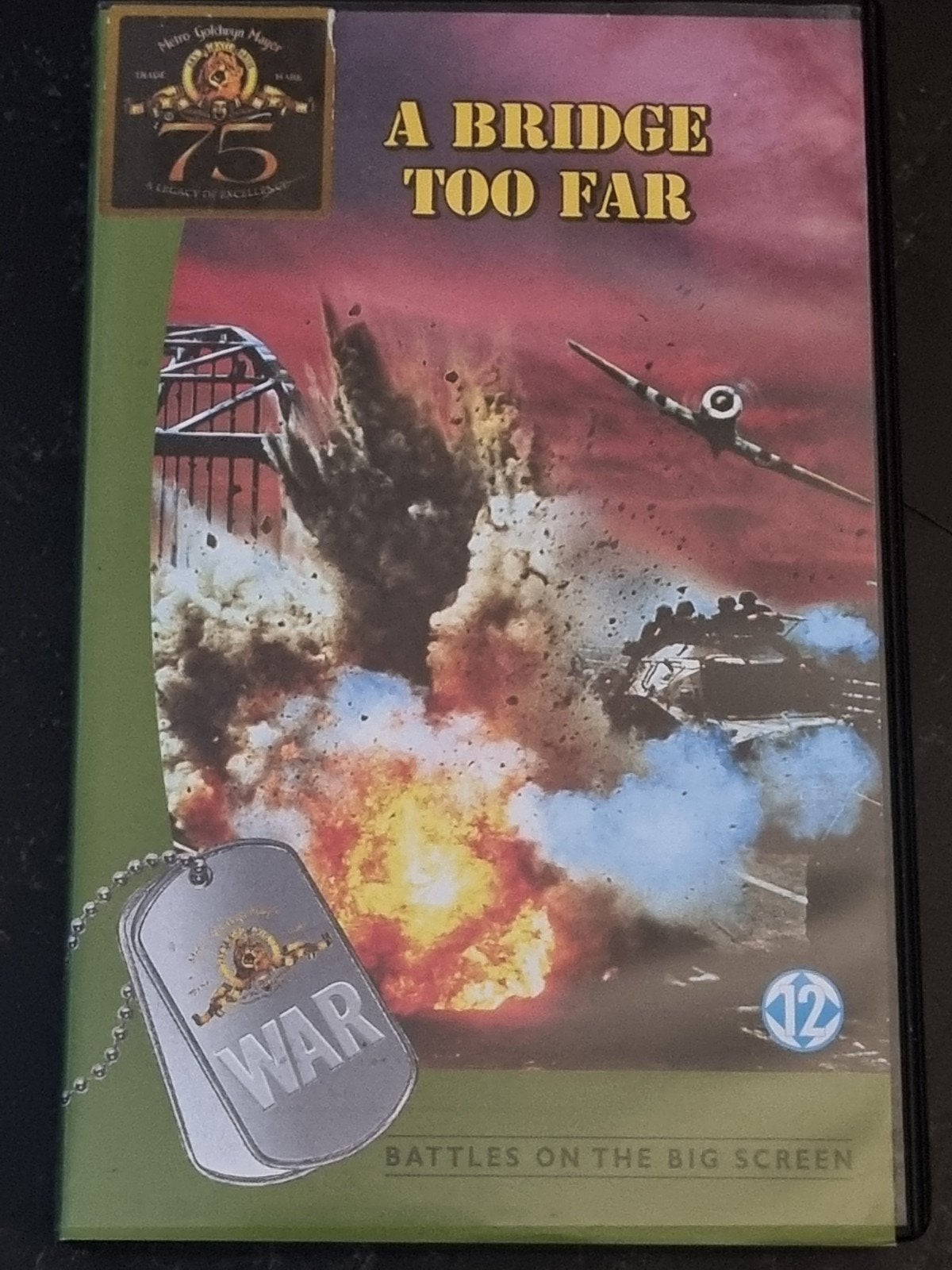 A Bridge Too Far - Klassieke Oorlogsfilm op VHS, Cd's en Dvd's, Nederlands ondertiteld, Gebruikt, Ophalen of Verzenden, Actie en Avontuur