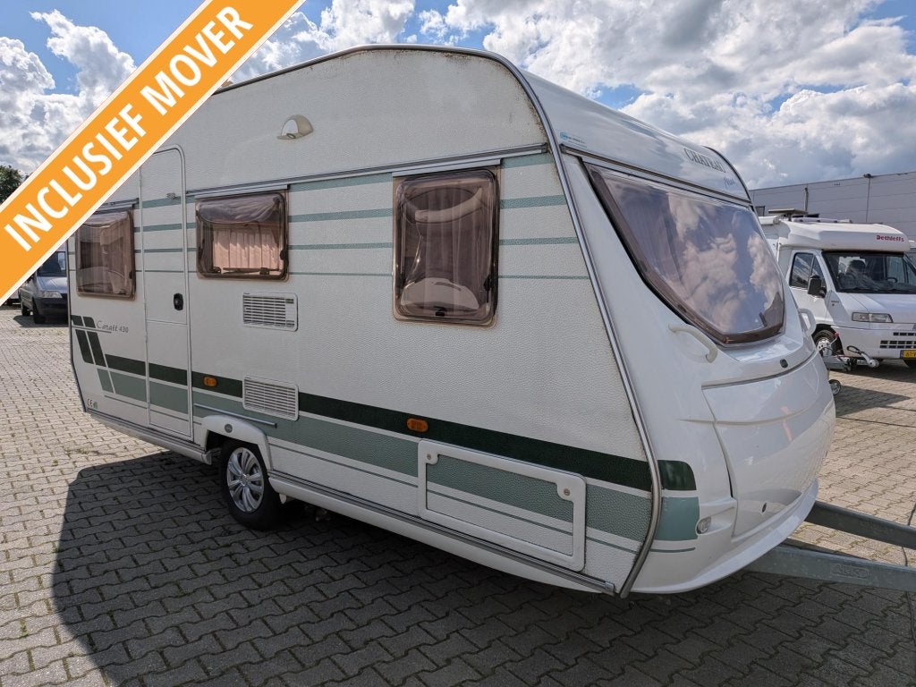 Keurige Chateau Caratt 430 Nice mover, voortent en luifel, Luifel, Bedrijf, 750 - 1000 kg, 4 tot 5 meter