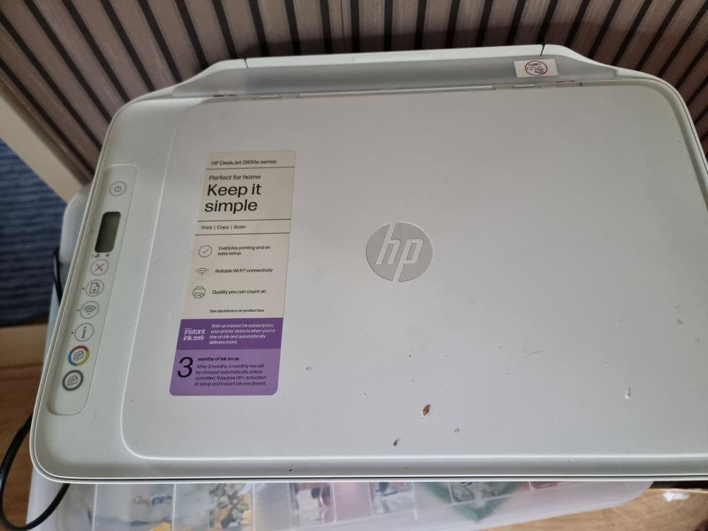 HP DeskJet 2630 draadloze All-in-One printer met Wi-Fi, Computers en Software, Printers, Ophalen of Verzenden, Ingebouwde Wi-Fi