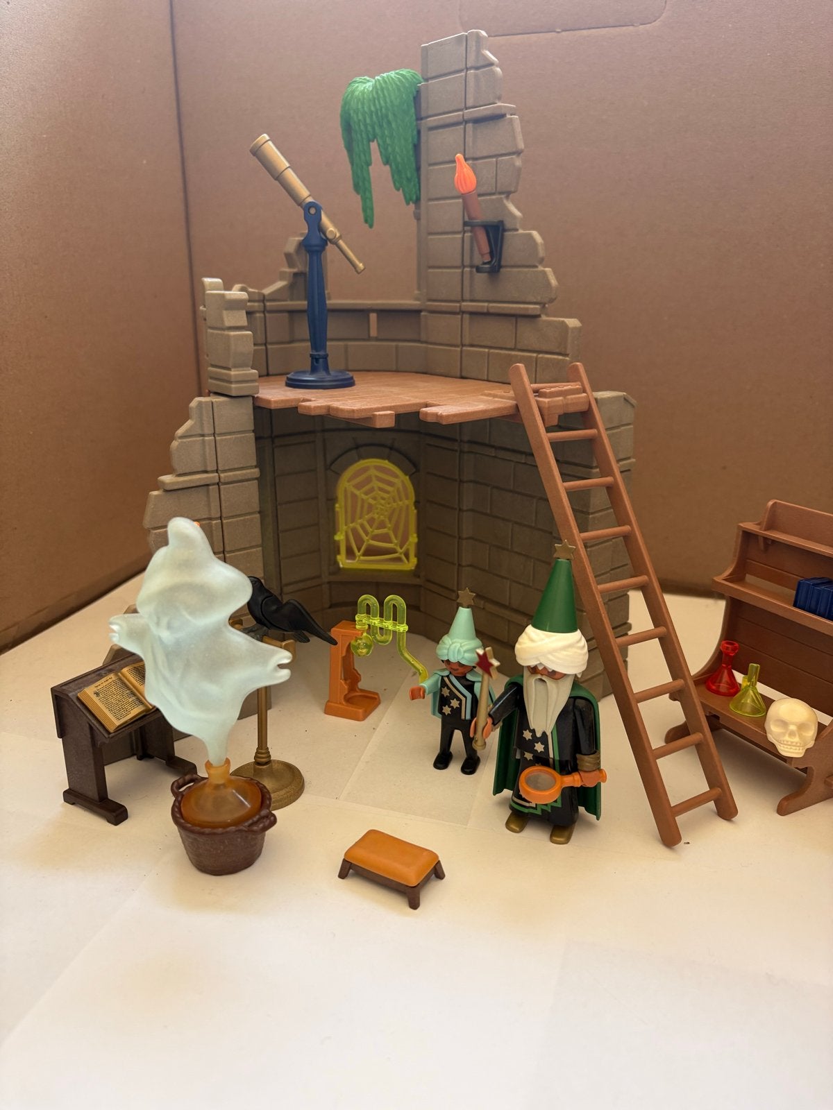 Playmobil Set 3839 - Tovenaarswerkplaats, Kinderen en Baby's, Ophalen of Verzenden, Gebruikt