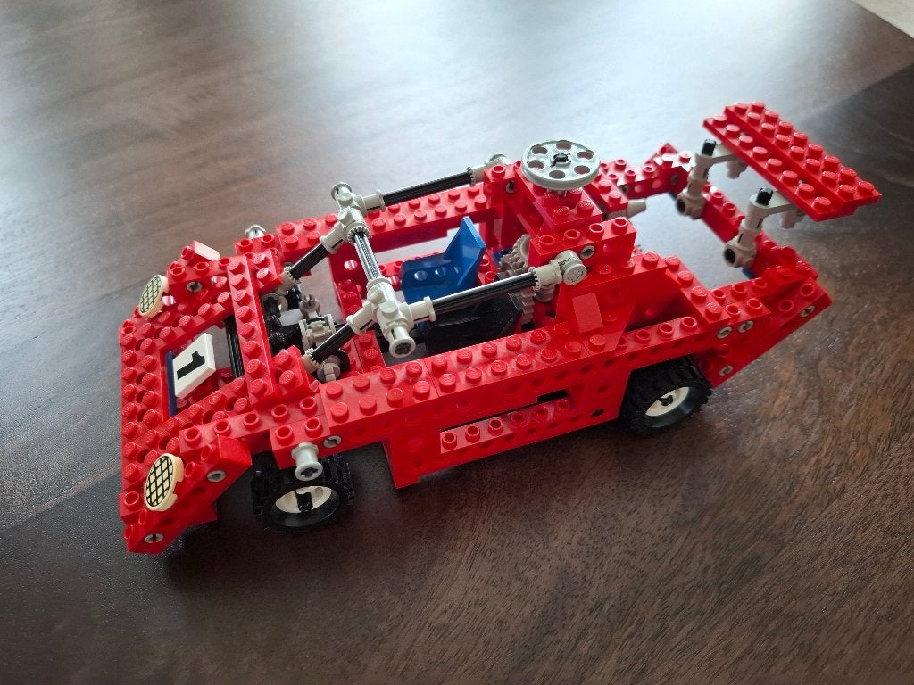 Lego Technic 8820 + 8024 + 8815, Ophalen, Gebruikt