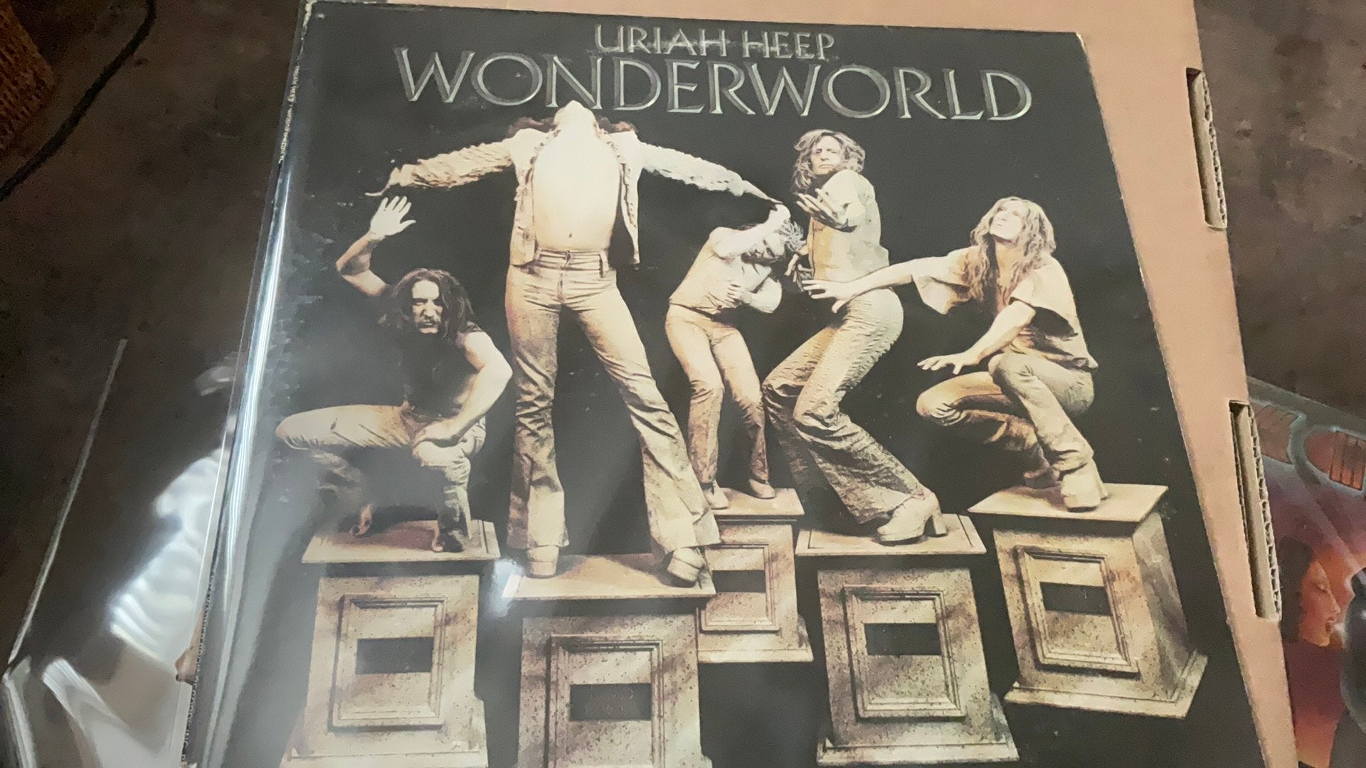 Uriah Heep. Wonderworld, Ophalen of Verzenden, Zo goed als nieuw