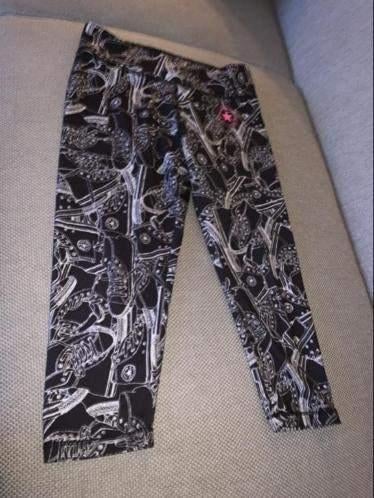 Converse sportbroek 152 158 zwart zwarte broek sport, Verzenden, Zo goed als nieuw, Meisje, Sport- of Zwemkleding
