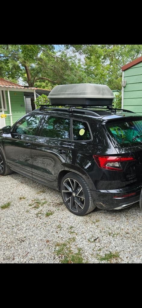 Skoda Karoq dakdragers met koffer, Ophalen of Verzenden, Gebruikt