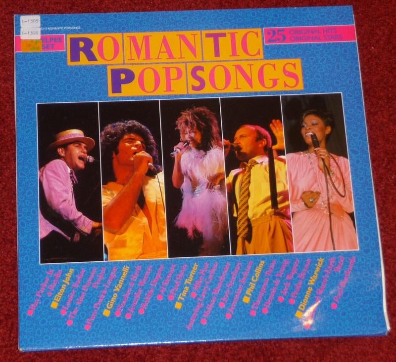 Romantische Popsongs 2 LP's, Cd's en Dvd's, 1980 - 1989, Ophalen of Verzenden, Zo goed als nieuw, Complilatie