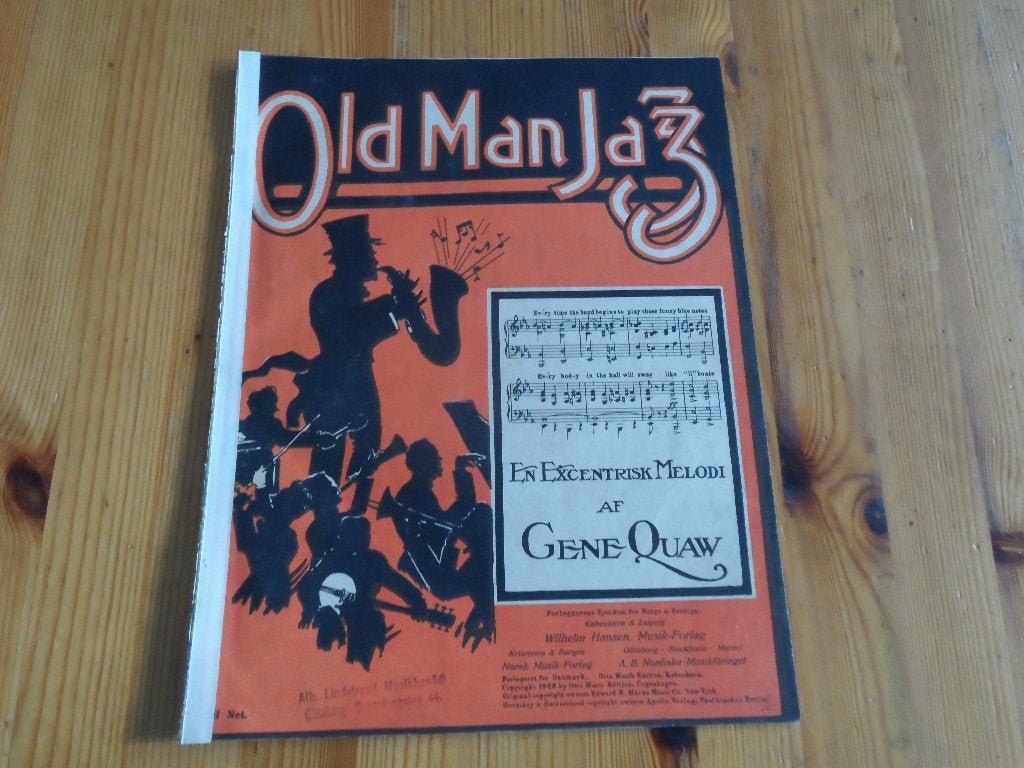 Old man jazz - gene quaw, Muziek en Instrumenten, Bladmuziek, Zang, Gebruikt, Ophalen of Verzenden, Artiest of Componist
