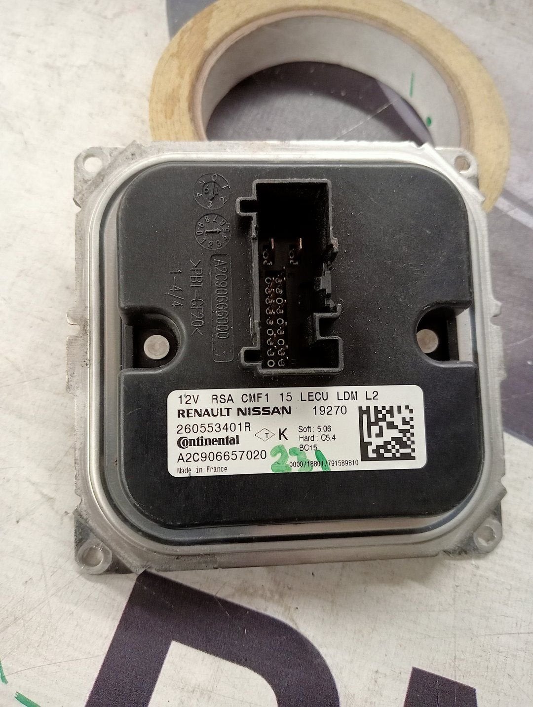Renault Captur (2R)  koplamp module 260553401R, Gebruikt, -, Renault, -