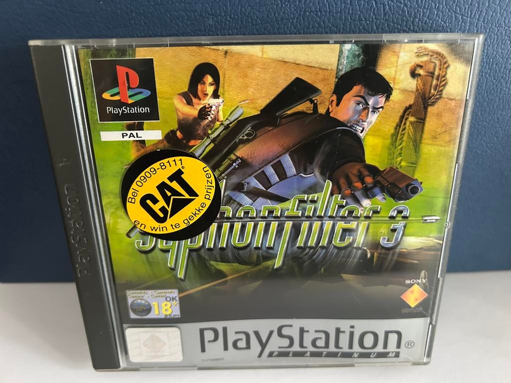Syphon Filter 3 Platinum / Playstation 1 / PS1, Spelcomputers en Games, Games | Sony PlayStation 1, 1 speler, Ophalen of Verzenden