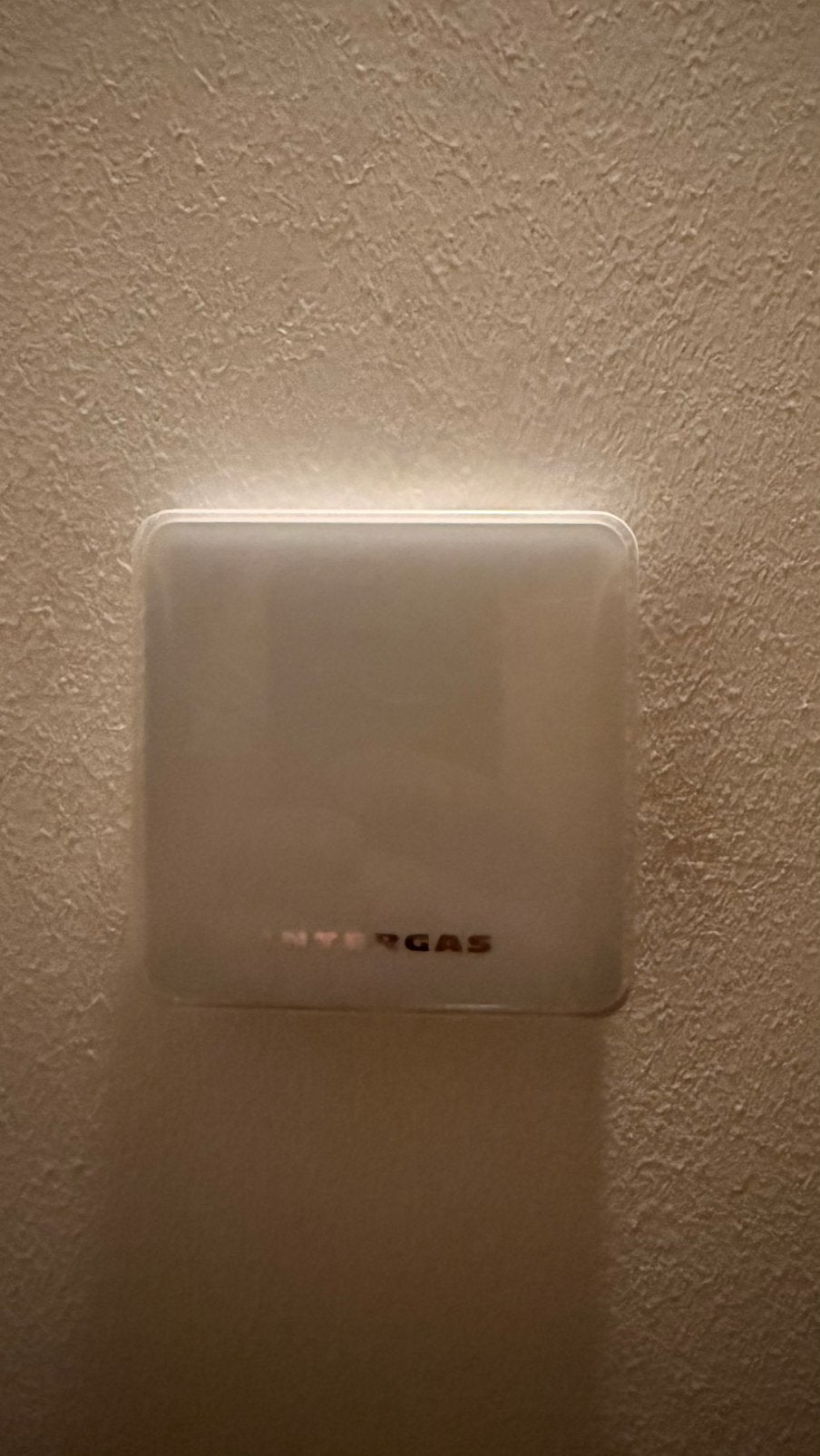 Intergas Comfort Touch Thermostaat (Wit) - Zgan, Ophalen of Verzenden, Zo goed als nieuw