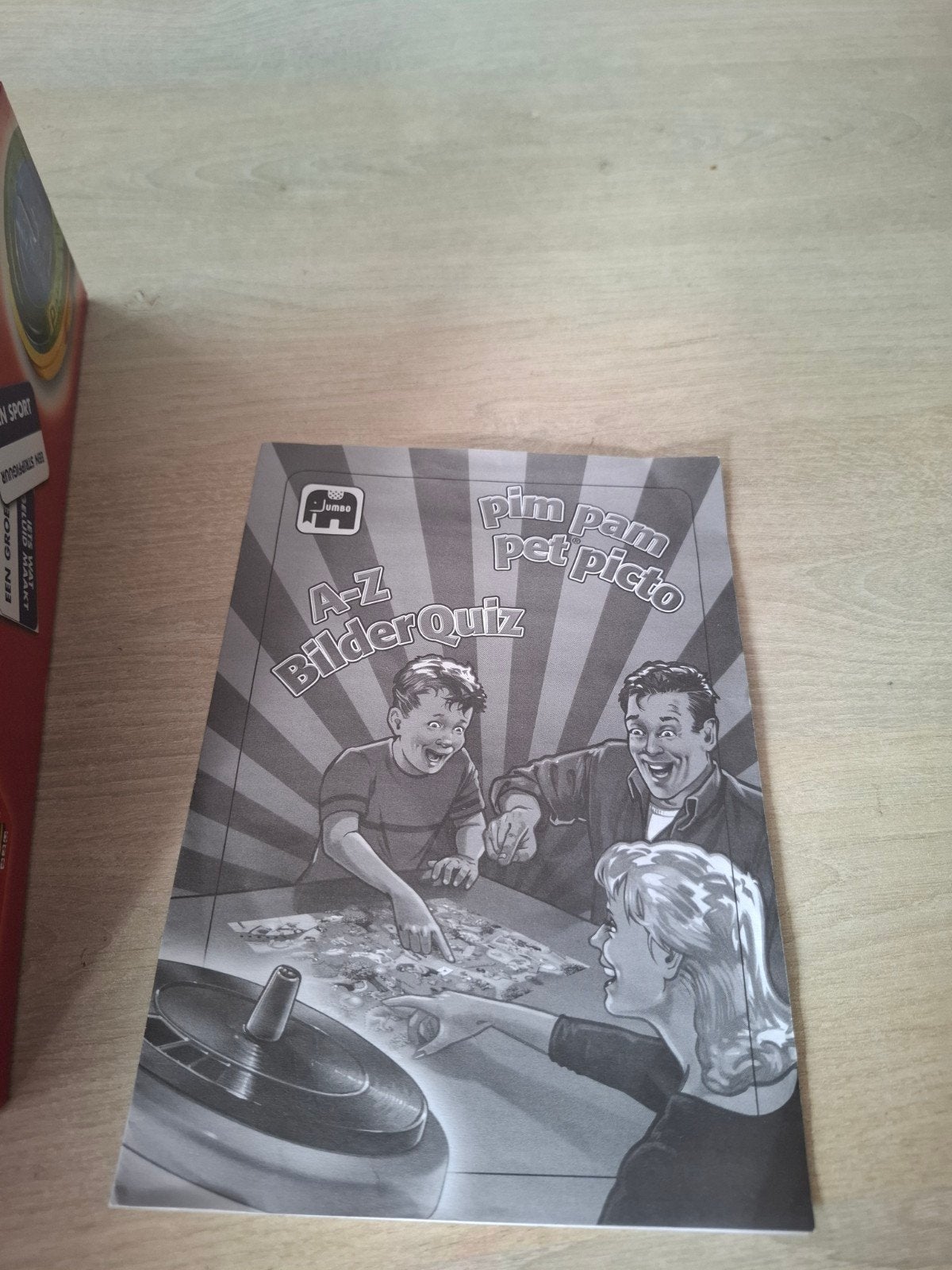 Pim Pam Pet Picto - Gezellig familiespel, Gebruikt, Ophalen of Verzenden, Drie of vier spelers, Info@jumbo.eu