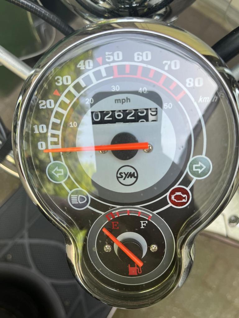 Sym Allo Scooter uit 2021 - 4-takt, Slechts 2625 km!, Maximaal 45 km/u, Allo, Ophalen of Verzenden, Zo goed als nieuw