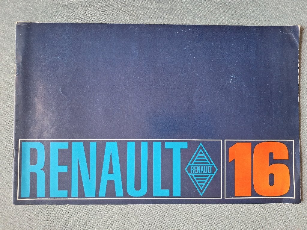 Brochure RENAULT 16 - NL, Verzenden, Gelezen, Renault