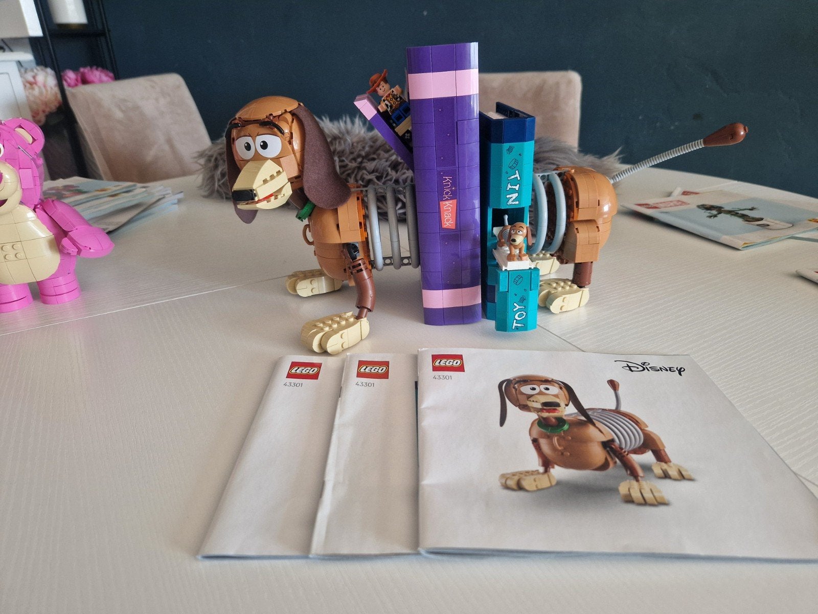 LEGO Disney Pixar Toy Story 43202 De Schatkist van Slinky, Lego, Inclusief instructies, Ophalen of Verzenden, Zo goed als nieuw