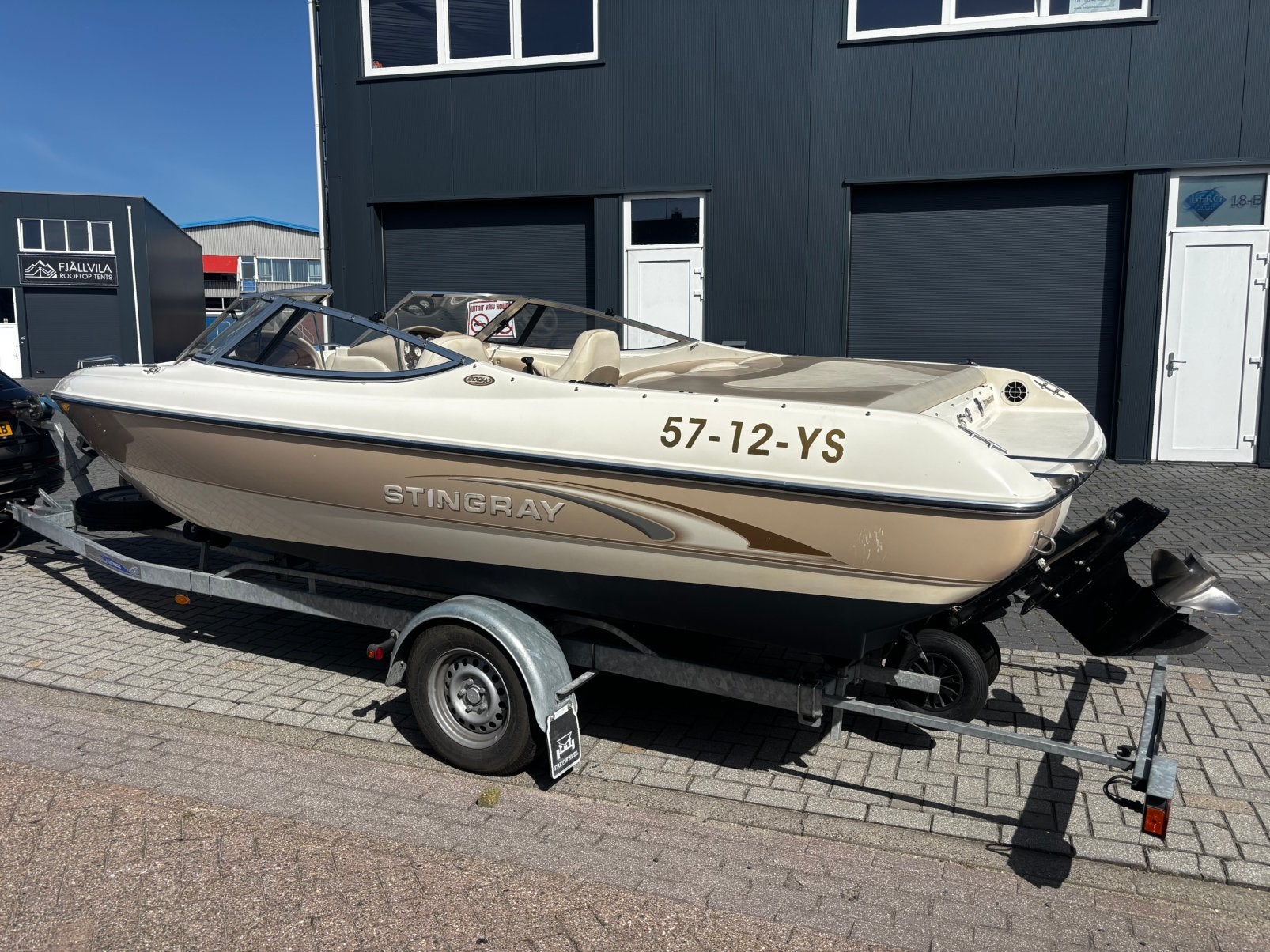 Prachtige stingray powerboat v8, Watersport en Boten, Ophalen, Gebruikt, Overige merken