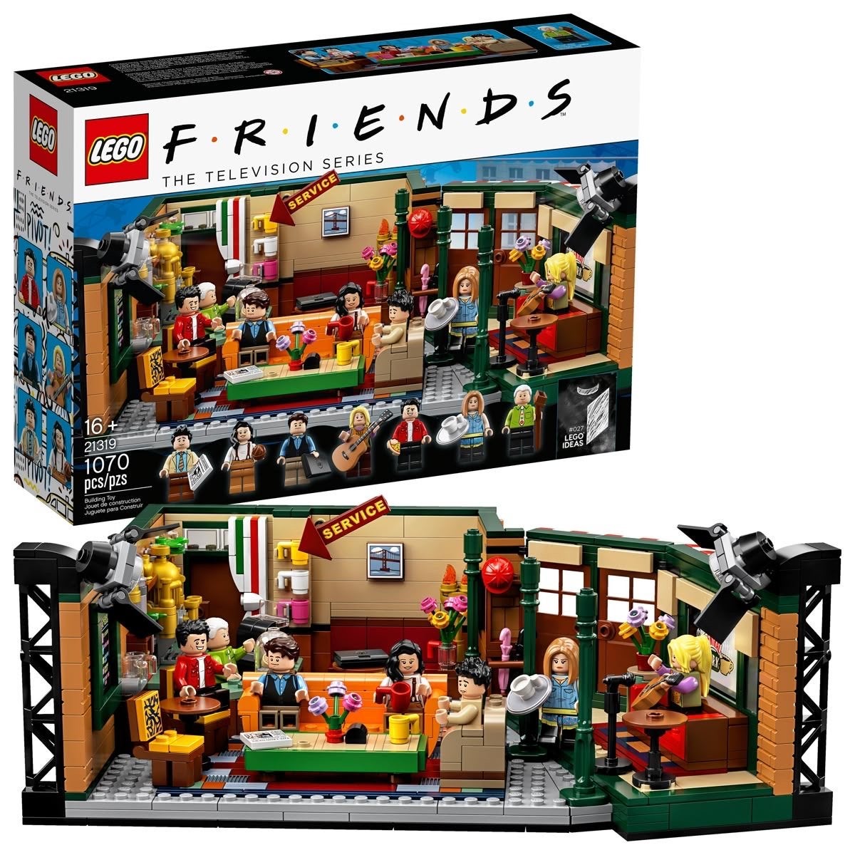 LEGO Ideas Friends Central Perk 21319, Ophalen of Verzenden, Zo goed als nieuw, Overige merken