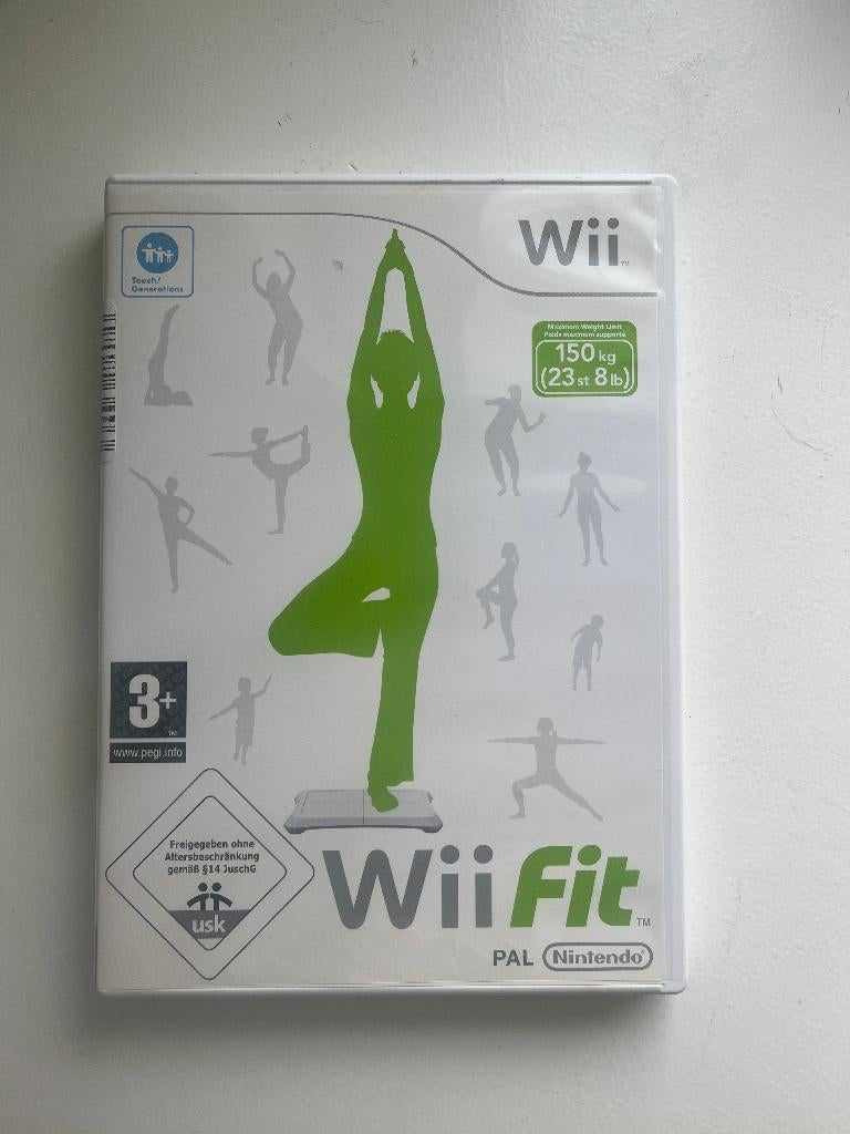 Wii Fit - Nintendo Wii, Spelcomputers en Games, Ophalen of Verzenden, Zo goed als nieuw, Sport, 3 spelers of meer