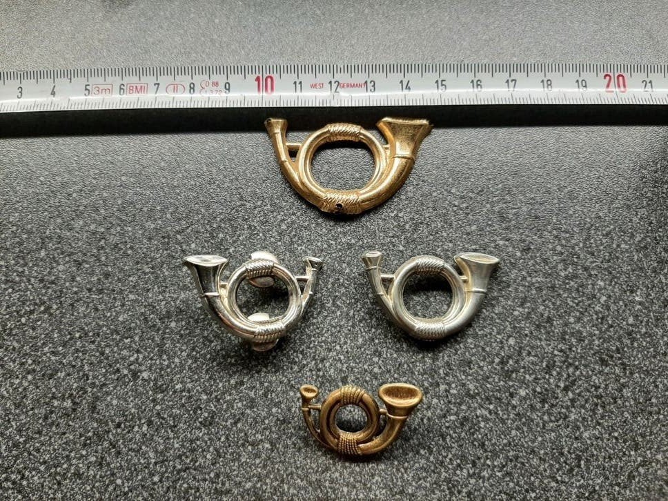 Garde  Jagers   -  emblemen divers  ., Verzamelen, Ophalen of Verzenden, Landmacht, Nederland, Embleem of Badge