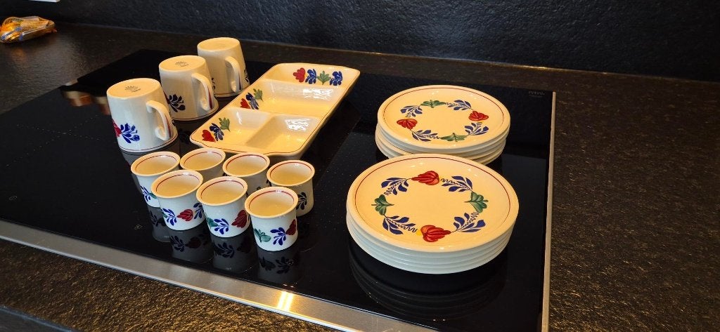 Boerenbont servies, Ophalen, Gebruikt, Overige merken, Aardewerk