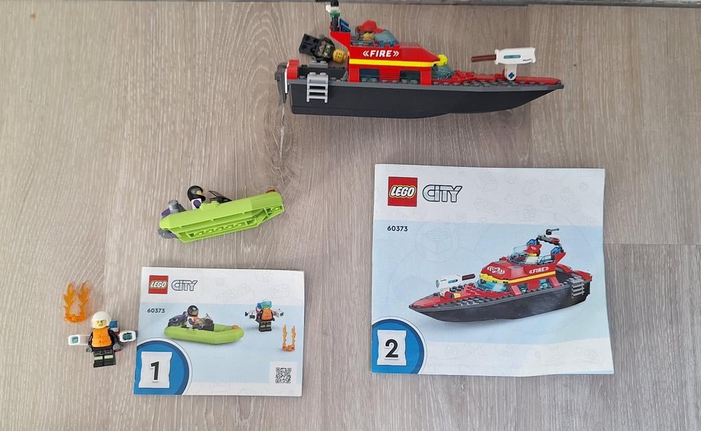 Lego City Brandweerboot (60373), Ophalen of Verzenden