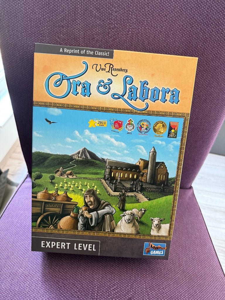 Ora et Labora EN, Een of twee spelers, Ophalen of Verzenden, Zo goed als nieuw, Lookout Games