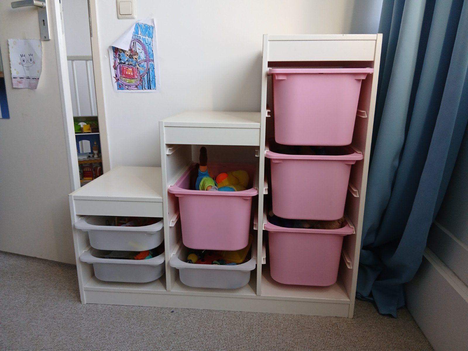 Ikea kast, Kinderen en Baby's, Kinderkamer | Commodes en Kasten, Ophalen, Gebruikt, 105 cm of meer, 75 tot 100 cm