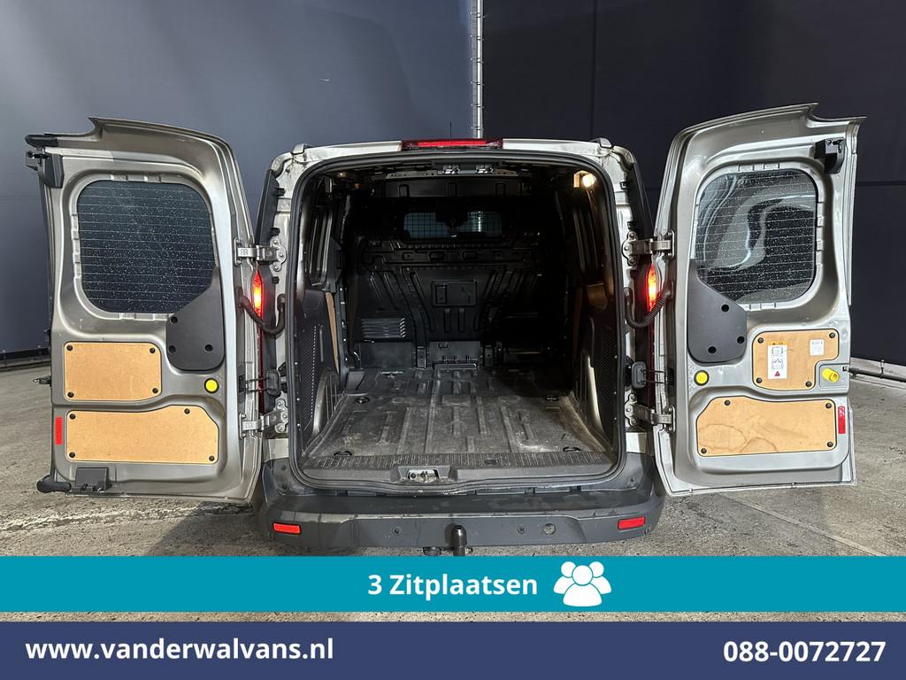 Ford Transit Connect 1.5 TDCI L1H1 Euro6 Airco | 3-Zits | 2x, Auto's, Bestelauto's, Voorwielaandrijving, 745 kg, Stof, Gebruikt