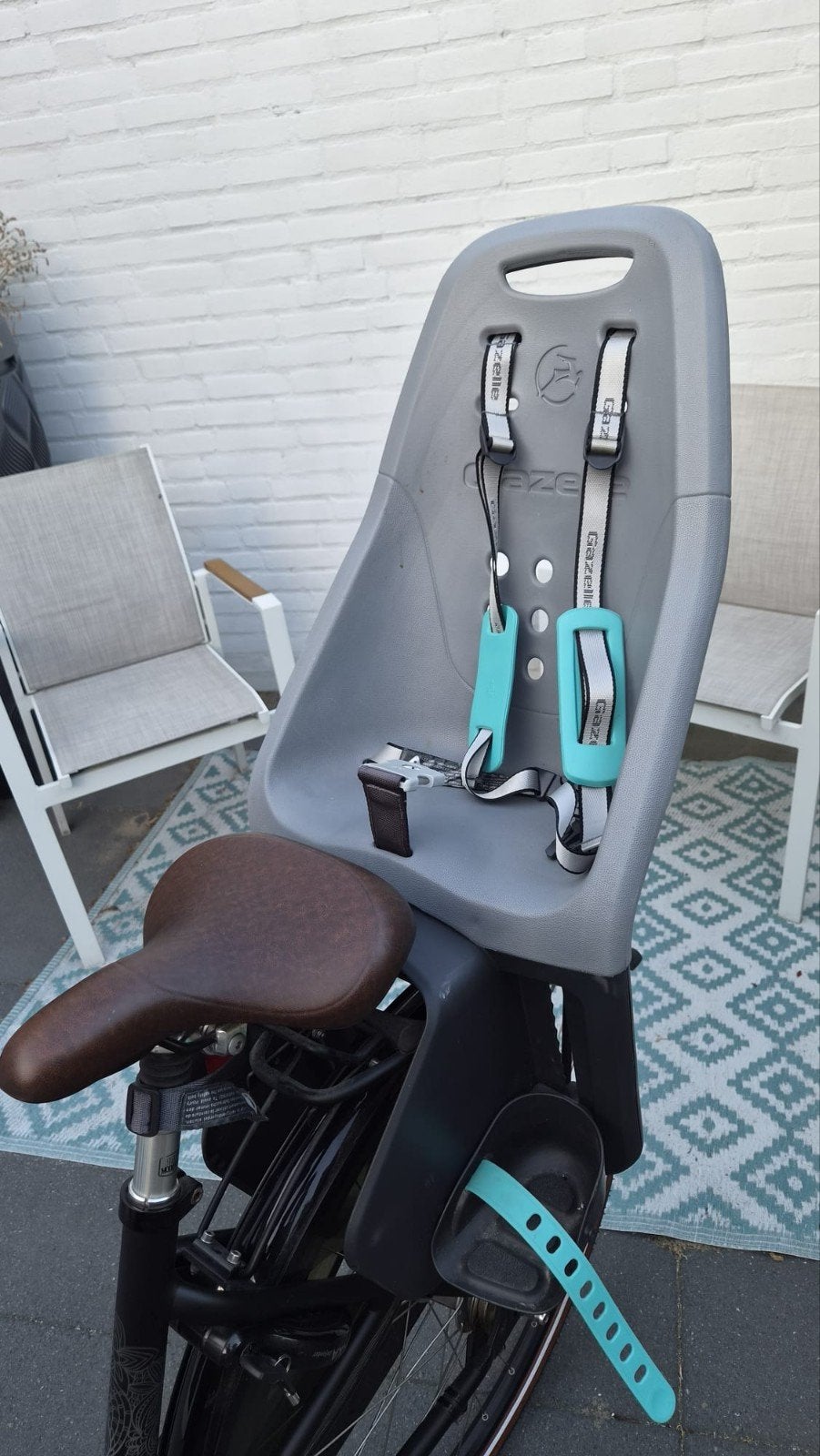 Yepp Maxi Easyfit Achterzitje Gazelle incl adapter, Fietsen en Brommers, Ophalen, Achterzitje, 9 t/m 36 kg, Yepp Gazelle