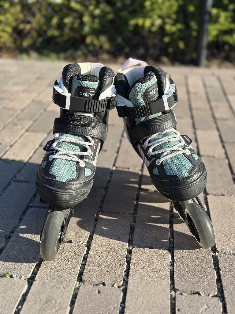Oxelo Fit 5 Junior inline skates - Verstelbaar maat 32-35, Kinderen, Inline skates 4 wielen, Ophalen, Overige merken