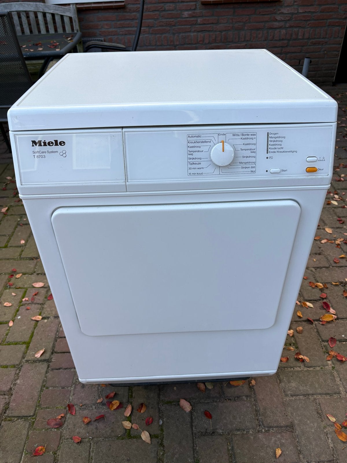 Miele T 8703 SoftCare System wasdroger - Defect, Ophalen, Niet werkend, Voorlader, Condens