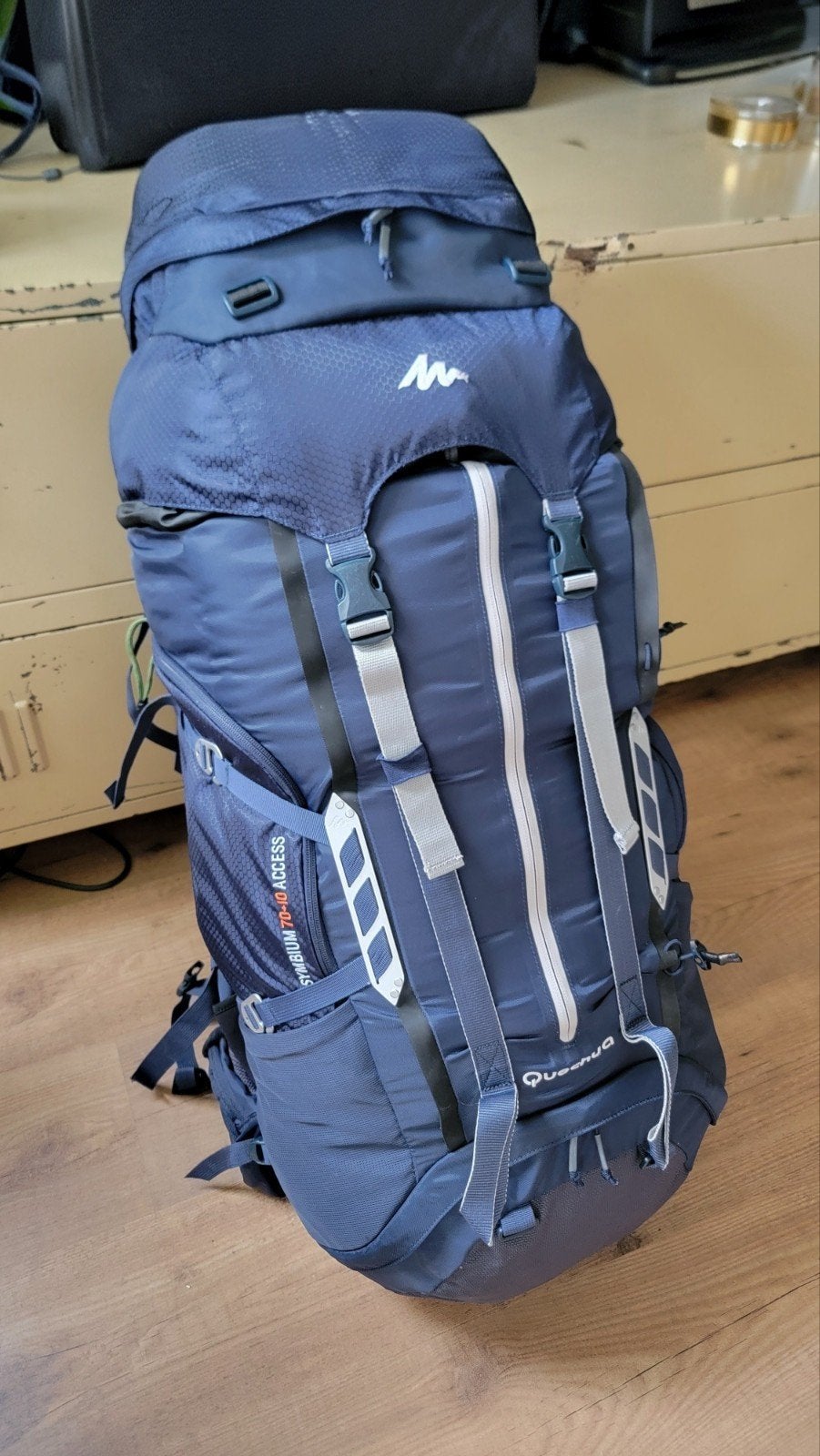 Quechua Symbium Access 70+10 Trekking Rugzak very good., Sport en Fitness, Bergsport en Wandelen, Zo goed als nieuw, Rugzak, Ophalen of Verzenden